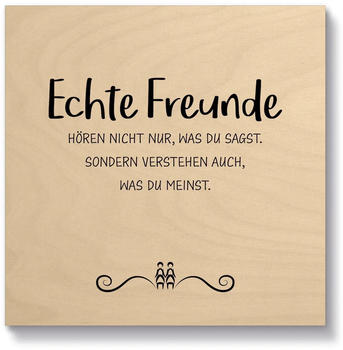 Art-Land Echte Freunde 15x15 cm (45620446-0)