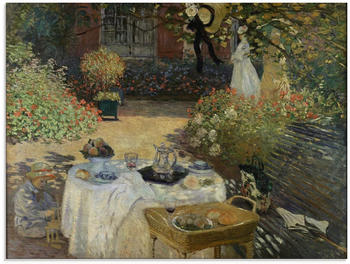Art-Land Im Garten Claude Monets in Argenteuil 80x60cm (38676457-0)
