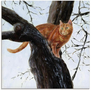 Art-Land Katze im Baum 20x20cm (65460947-0)