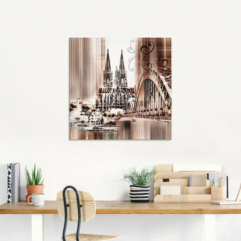 Art-Land Köln Skyline Collage VI 30x30cm (84690465-0)
