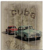 Artland Holzbild »Kuba - Das Taxi«, Auto, (1 St.)