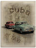 Artland Holzbild »Kuba - Das Taxi«, Fahrzeugbilder, (1 St.)