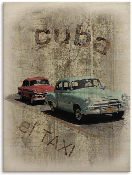 Art-Land Kuba Das Taxi 60x80 cm (55265569-0)