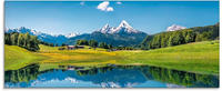 Art-Land Landschaft in den Alpen 125x50cm (53636951-0)