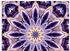 Art-Land Mandala Stern lila 30x30cm (14131826-0)