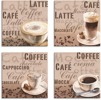 Art-Land Milchkaffee Latte MacchiatoChocolate 30x30cm (40066464-0)