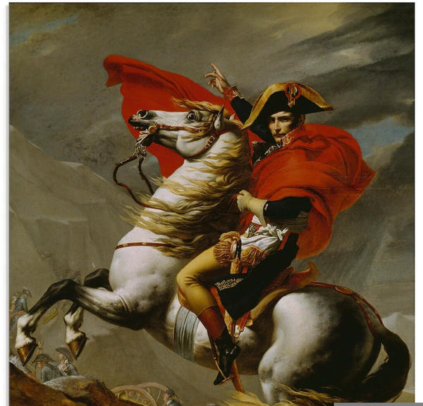Art-Land Napoleon bei der Überquerung Alpen 60x80cm (51251729-0)