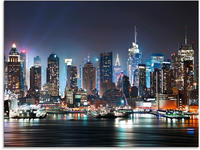 Artland Glasbild "New York City Times Square" Amerika 1 Stk. tlg. in verschiedenen
