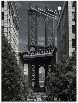 Art-Land New York Manhattan Bridge 60x80cm (73297739-0)