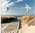 Art-Land Nordseestrand auf Langeoog mit Möwen 30x30cm (50460925-0)