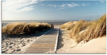 Art-Land Nordseestrand auf Langeoog Steg 60x30cm (69505369-0)