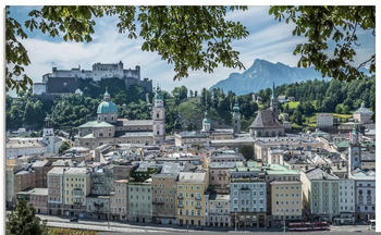 Art-Land Salzburg Blick auf die Altstadt 80x60cm (66911527-0)