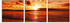 Art-Land Schöner Sonnenuntergang Strand 20x20cm (32250717-0)