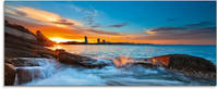 Art-Land Sonnenuntergangszeit am Hua-Hin Strand 125x50cm (35079165-0)