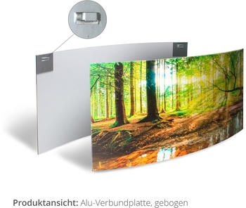 Art-Land Spa Konzept Zen Steinen Orchideen 100x40cm (39457257-0)