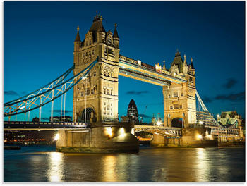 Art-Land Tower Bridge Abenddämmerung London 80x60cm (65063227-0)