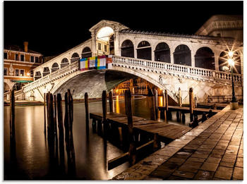 Art-Land Venedig Canal Grande & Rialto Brücke II 60x45cm (34896043-0)