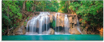 Art-Land Wasserfall im Wald National Park 125x50cm (70365469-0)
