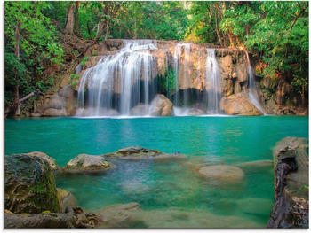 Art-Land Wasserfall im Wald National Park 60x45cm (27395361-0)