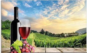 Art-Land Wein vor Weinbergen 60x45cm (90683715-0)