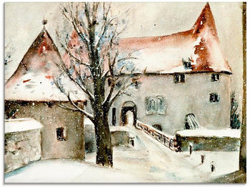 Art-Land Winter auf der Burg 60x45cm (95916844-0)