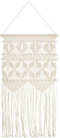 vidaXL Makramee Wandbehang 40x80 cm Baumwolle