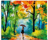 Artland Wandbild »Herbstlicher Spaziergang im Park«, Vier Jahreszeiten...
