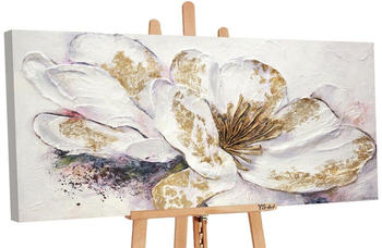 YS-Art Goldene Pfingstrosen 100x50cm (YS-Art-PS039-(100x50)-2)