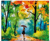 Artland Wandbild »Herbstlicher Spaziergang im Park«, Vier Jahreszeiten Bilder, (1
