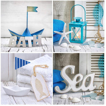 levandeo Maritim Sea 30x30cm
