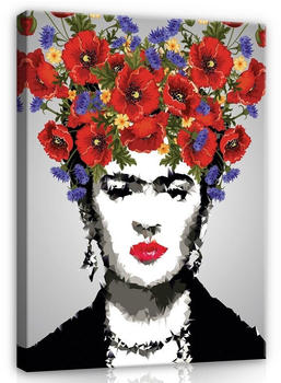 Wallarena Frida Kahlo Blumen 40x60cm