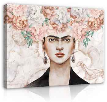 Wallarena Frida Kahlo Blumen 60x40cm