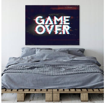 Wallarena Game Over 60x40cm