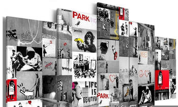Artgeist Street Art: Banksy IV 100x50cm Artgeist Street Art: Banksy IV 100x50cm