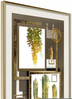 Artgeist Home Gallery 20x30cm goldener Rahmen mit Passepartout