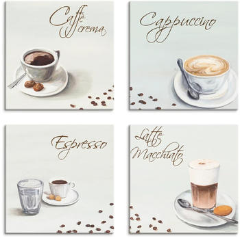 Art-Land Cappuccino Espresso Latte Macchiato 20x20cm (58404223-0)