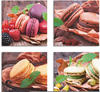 Artland Leinwandbild »Macarons«, Süßspeisen, (4 St.), 4er Set, verschiedene