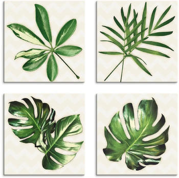 Art-Land Blätter mit Muster 20x20cm (48426758-0)