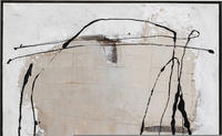 Kare Design Bild mit Rahmen "Gerahmtes Bild Dust Blau"
