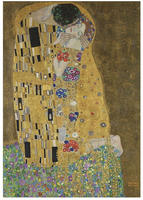 Art for the home Leinwandbild "Kuss (Gustav Klimt)" Art Kiss 1 Stk. tlg. der...
