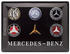 Nostalgic Art Blechschild Mercedes Logos (30x40cm)