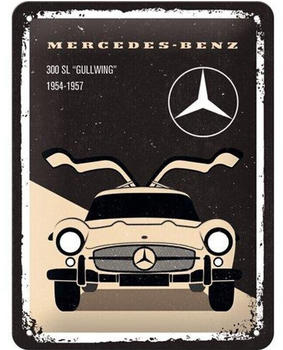 Nostalgic Art Blechschild Mercedes-Benz (15x20cm)