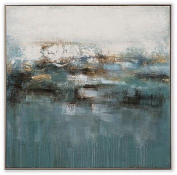 imageLAND Abstrakt mit Blau 102x102cm (251464)