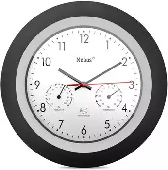 Mebus Funk-Wanduhr 19449