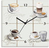 Artland Wanduhr »Cappuccino - Kaffee«