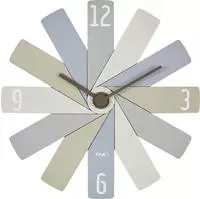TFA Dostmann 60.3020.30 Quarz Wanduhr 400 mm x 37 mm x 400 mm Bunt Schleichendes