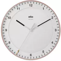 Braun BC 17 PW DCF Funkwanduhr pink/wei&szlig; - Braun, Pink, Wei&szlig; (67110)