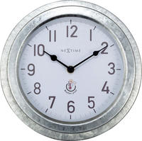 Au&szlig;enwanduhr Poppy &Oslash; 22 Cm Silber Wanduhr - Nextime