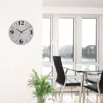 Art-Land Grauer Beton (1-0457UG-398) – Art-Land Grauer Beton (1-0457UG-398): Stilvolle Wanduhr für Ihr Zuhause
