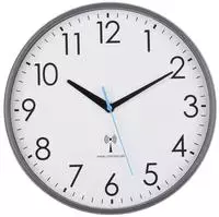 TFA Dostmann 60.3549.10 Funk Wanduhr 300 mm x 65 mm Grau (60.3549.10)